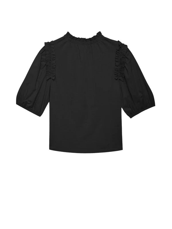 Roya Ruched Neck Top
