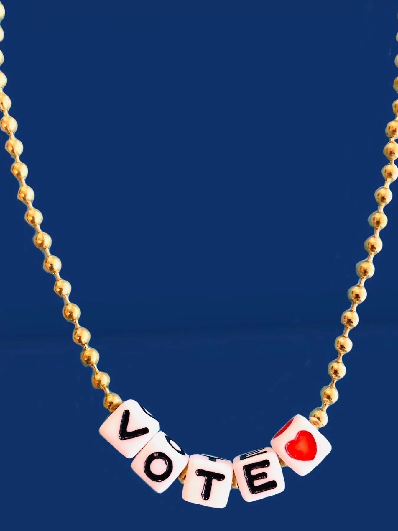 Vote Necklace