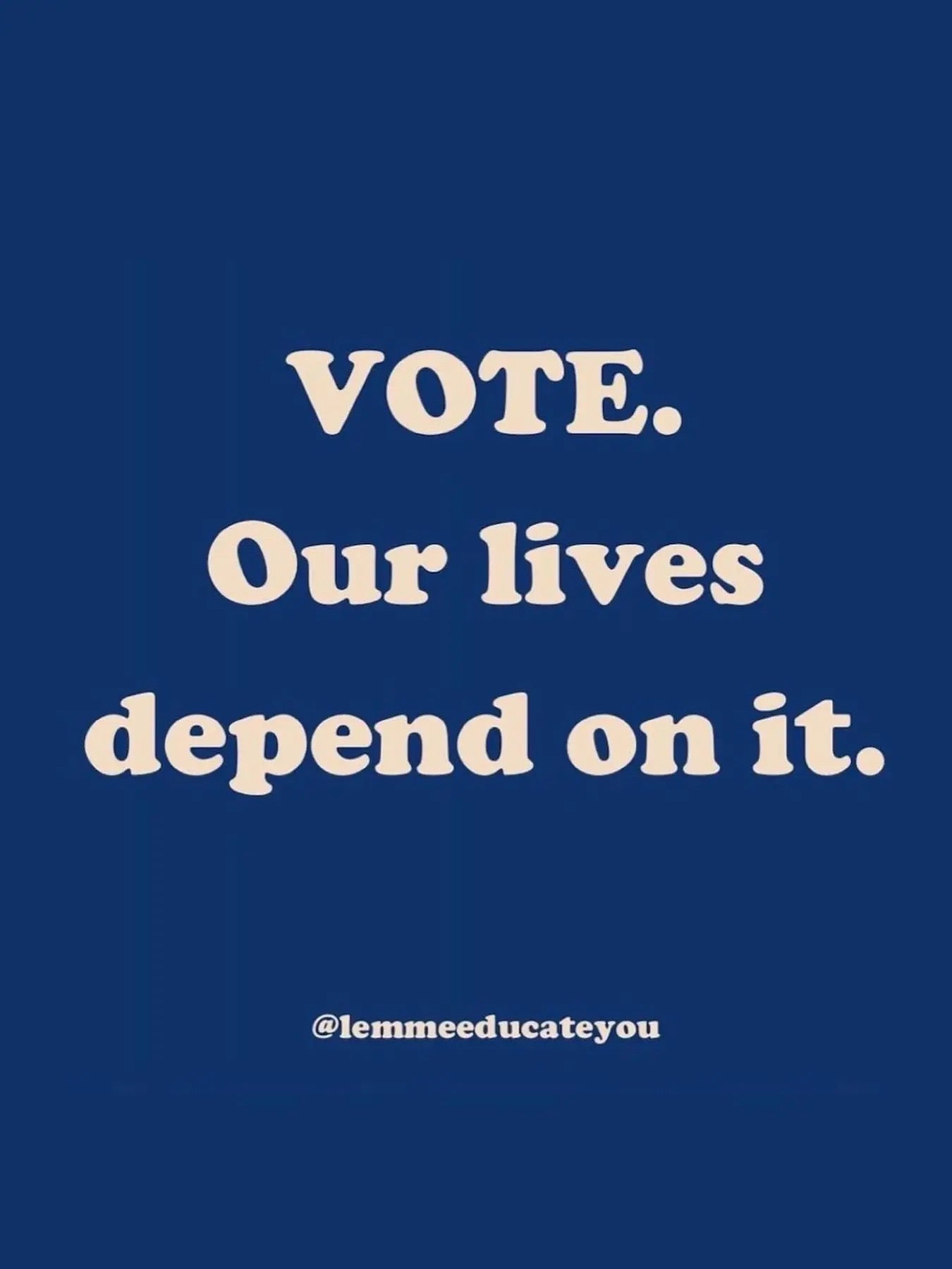 Vote Necklace