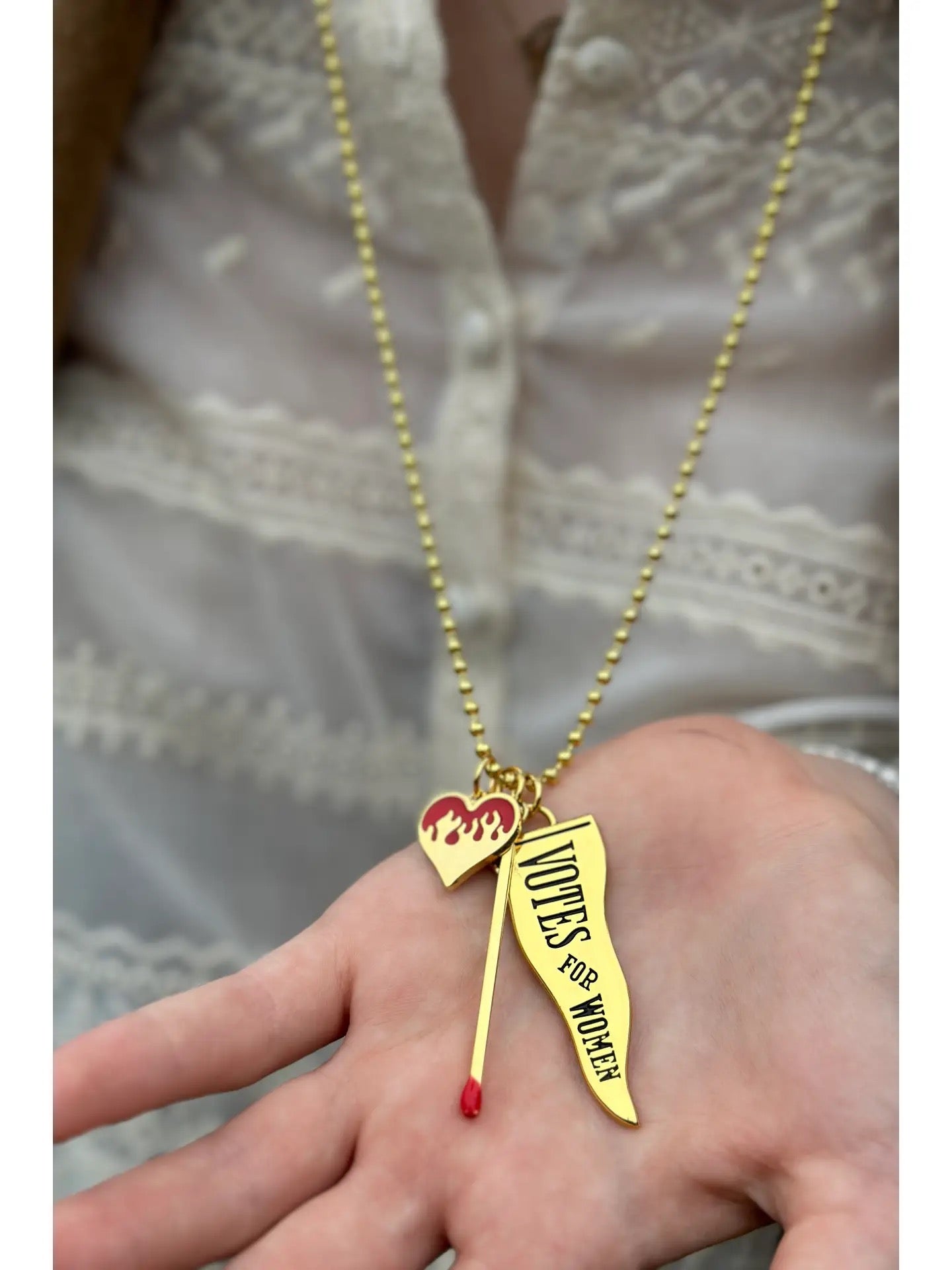 Votes for Women Necklace