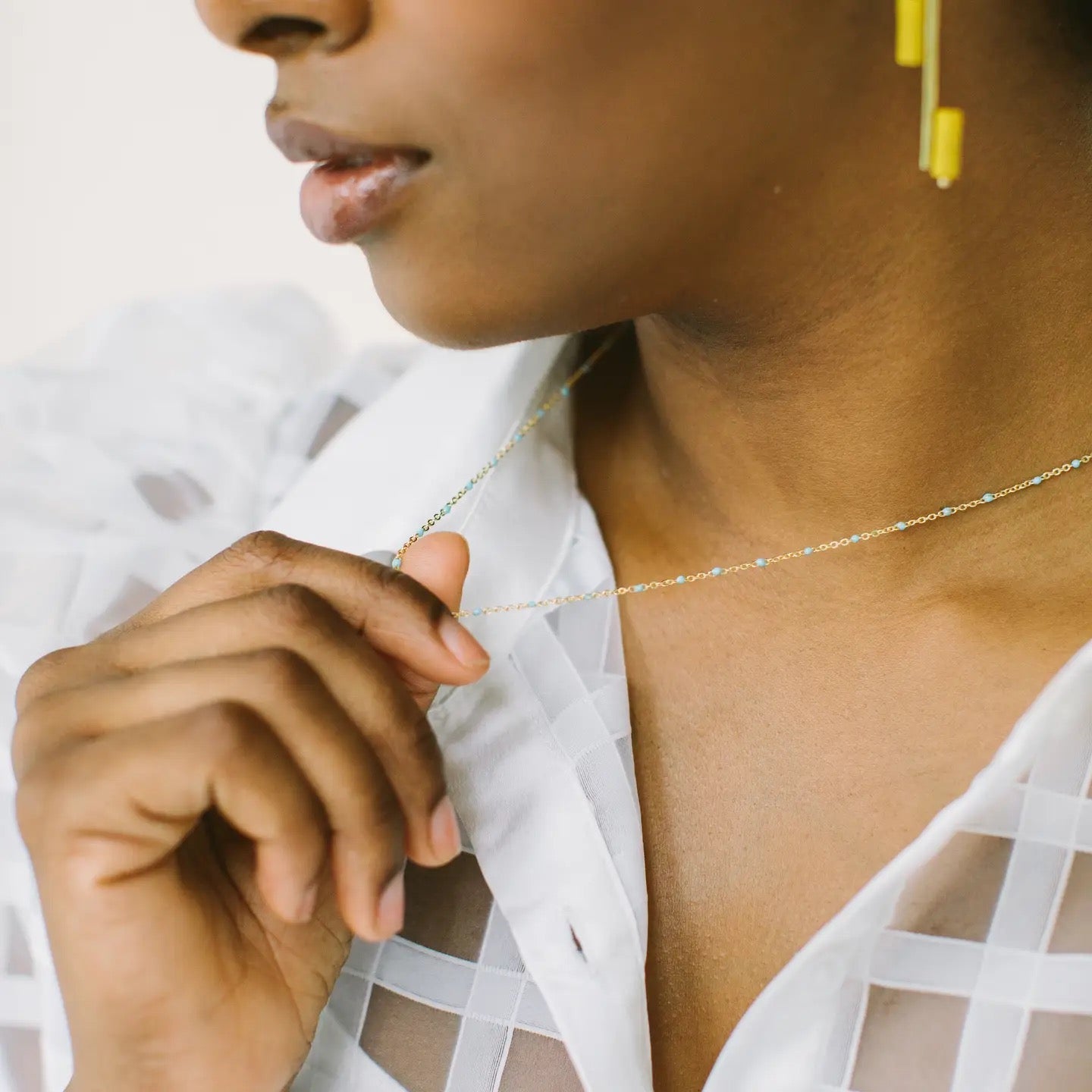 Dot Necklace Base