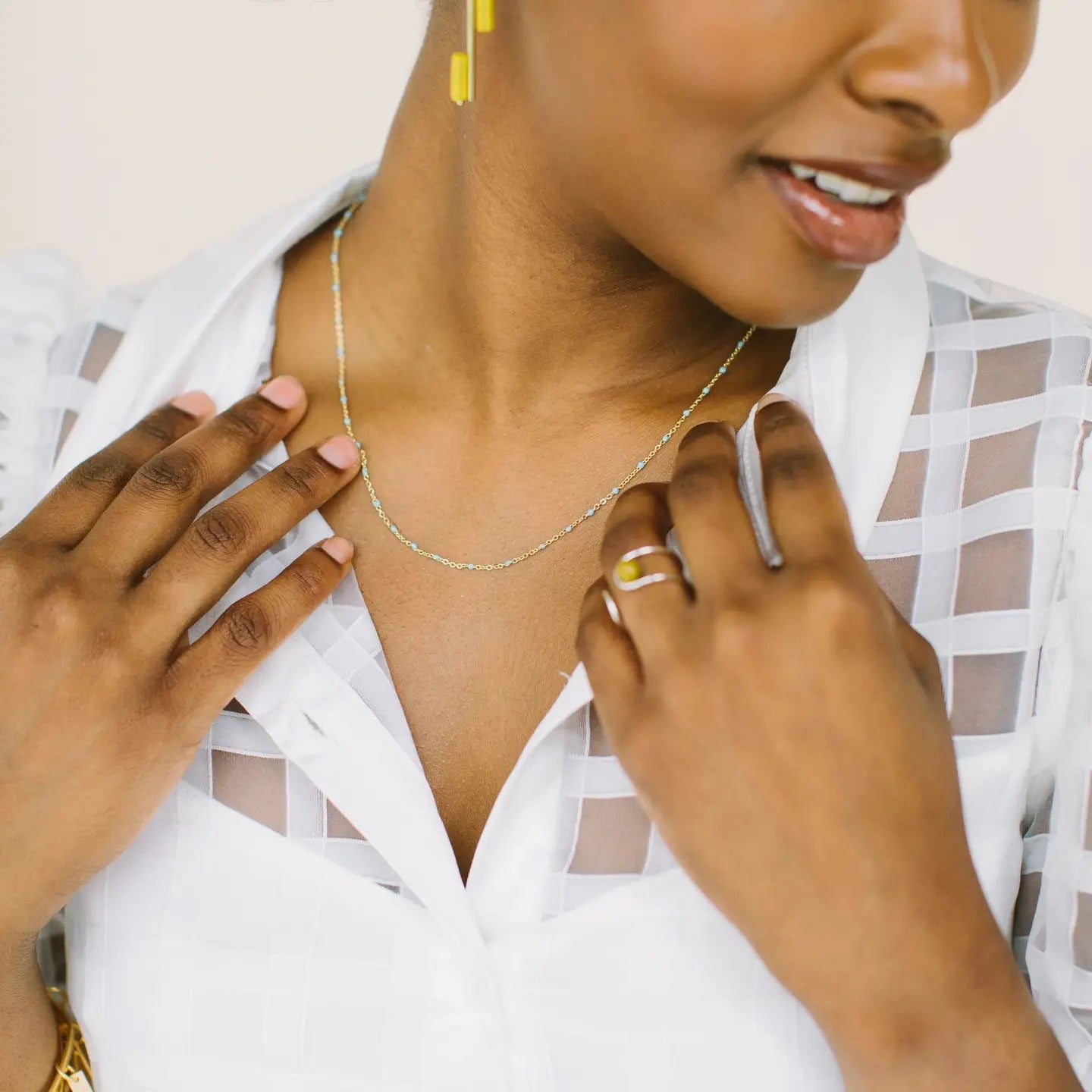 Dot Necklace Base