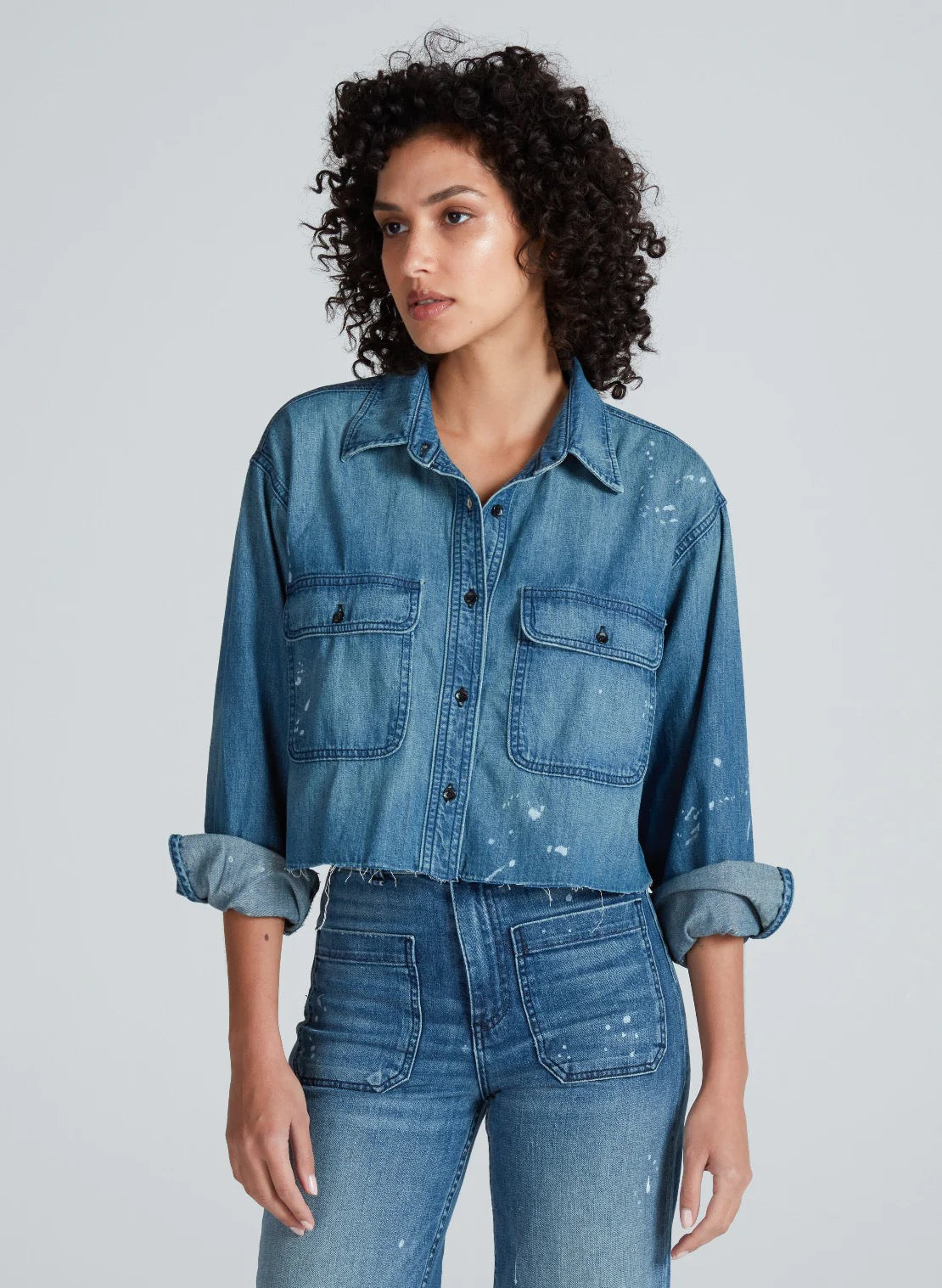 Crop Nantucket Shirt