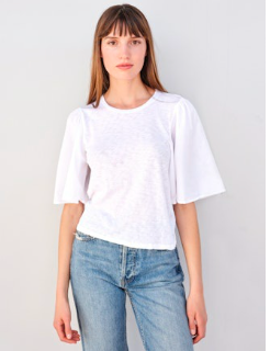 Flutter Sleeve Top