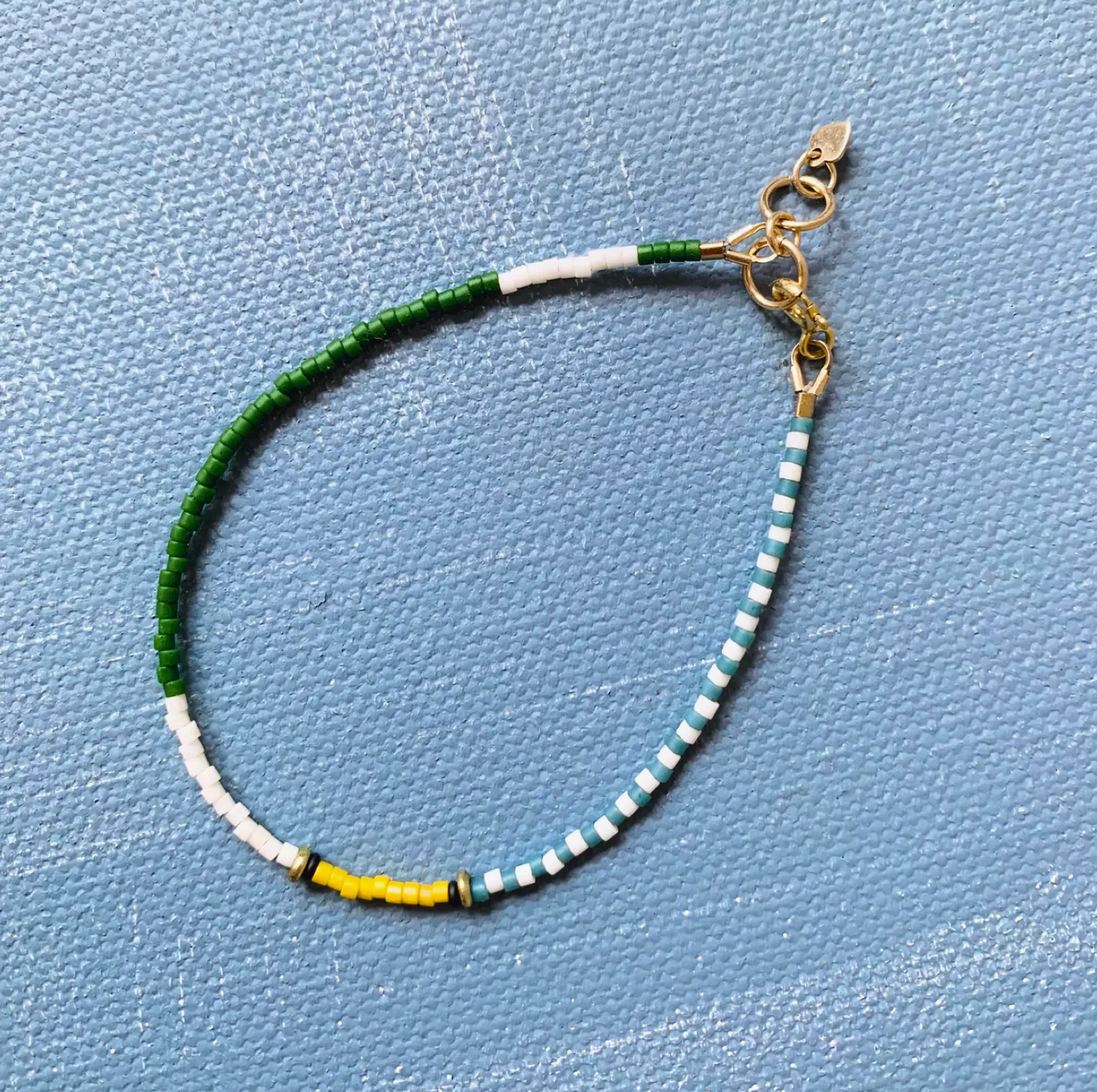 Fairway Green Thinnest Line Bracelet