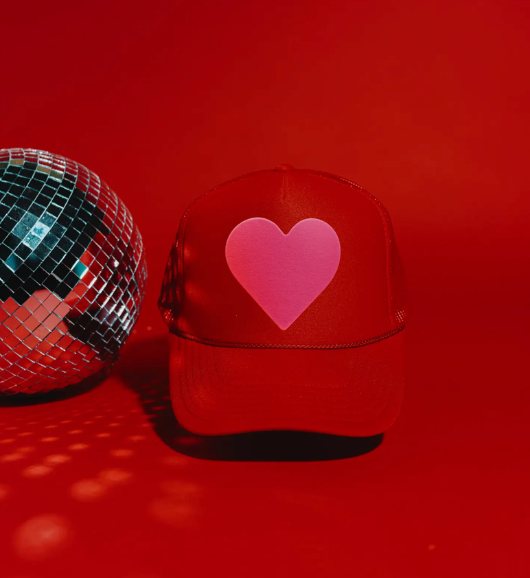 Classic Heart Trucker Hat