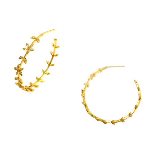Flower and Leaf Hoop