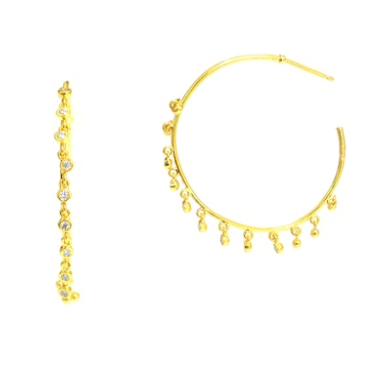 Hoop with Drops
