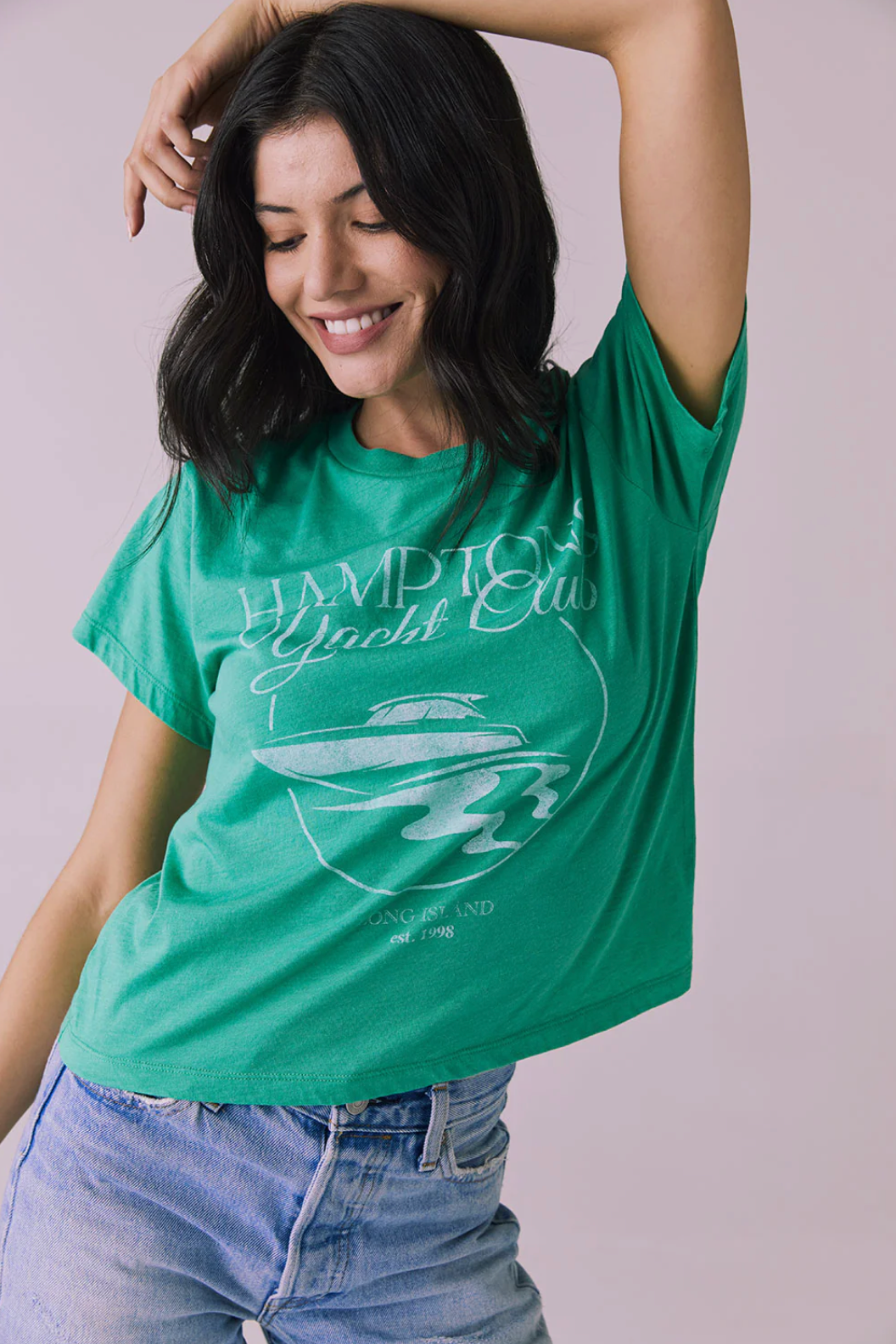 Hamptons Yacht Club Graphic Tee