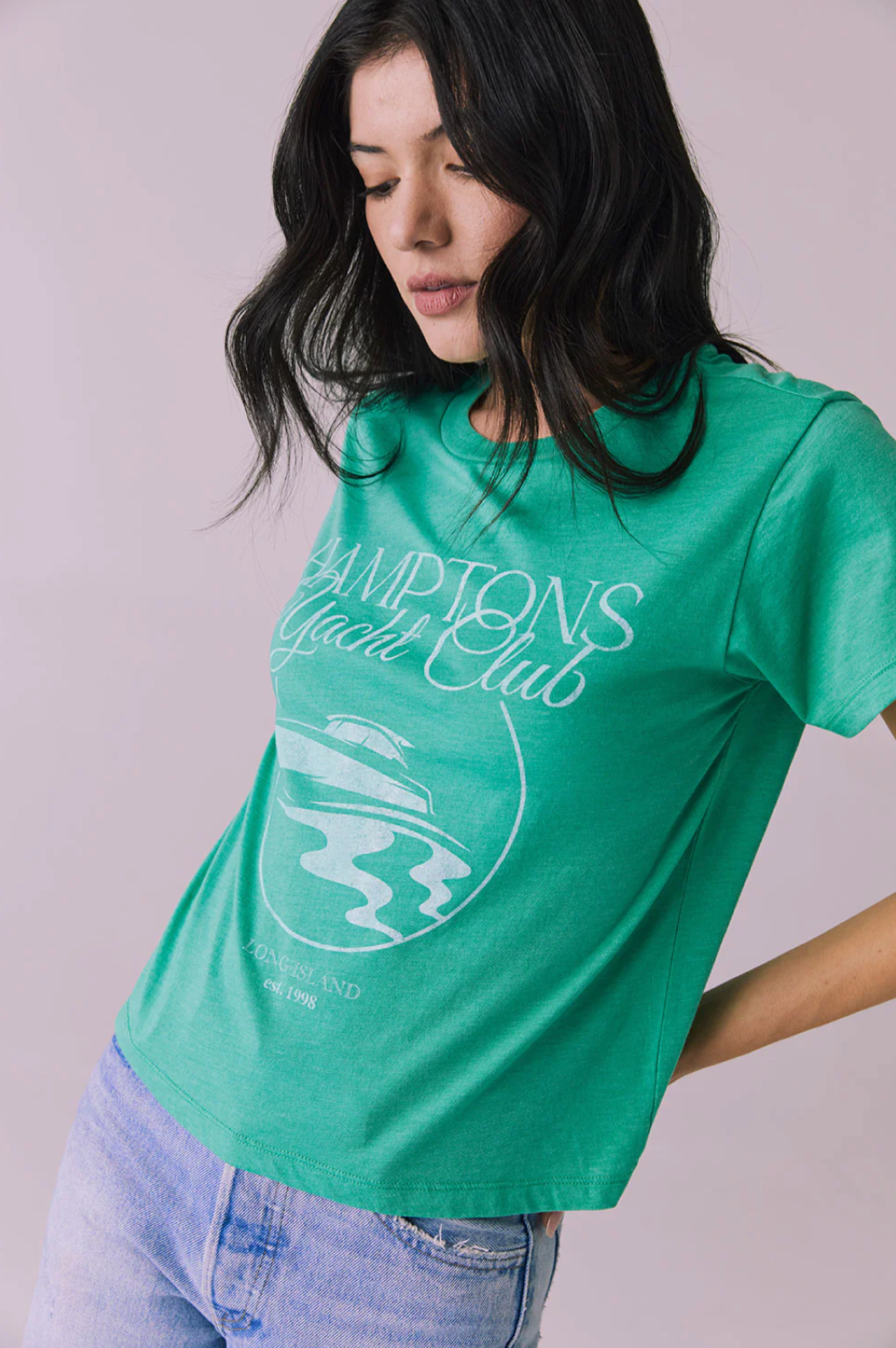 Hamptons Yacht Club Graphic Tee