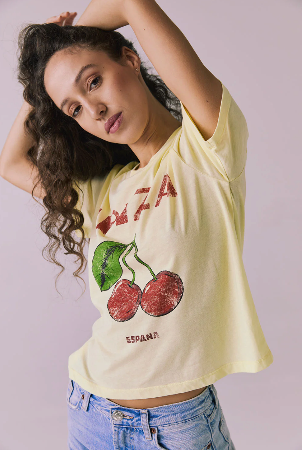 Ibiza Cherry Graphic Tee