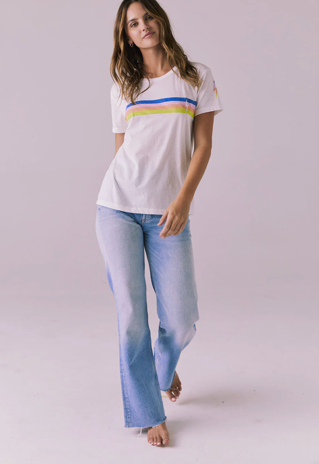 Retro Lightning Graphic Tee