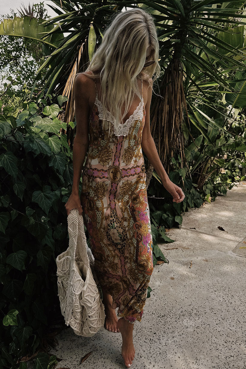 Dreamers Strappy Maxi Dress