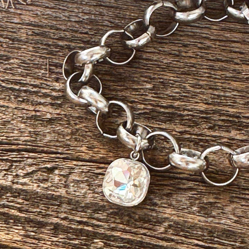 SS Sparkle Charm Bracelet