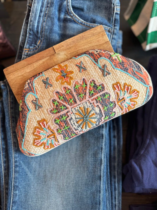 Tapestry Clutch