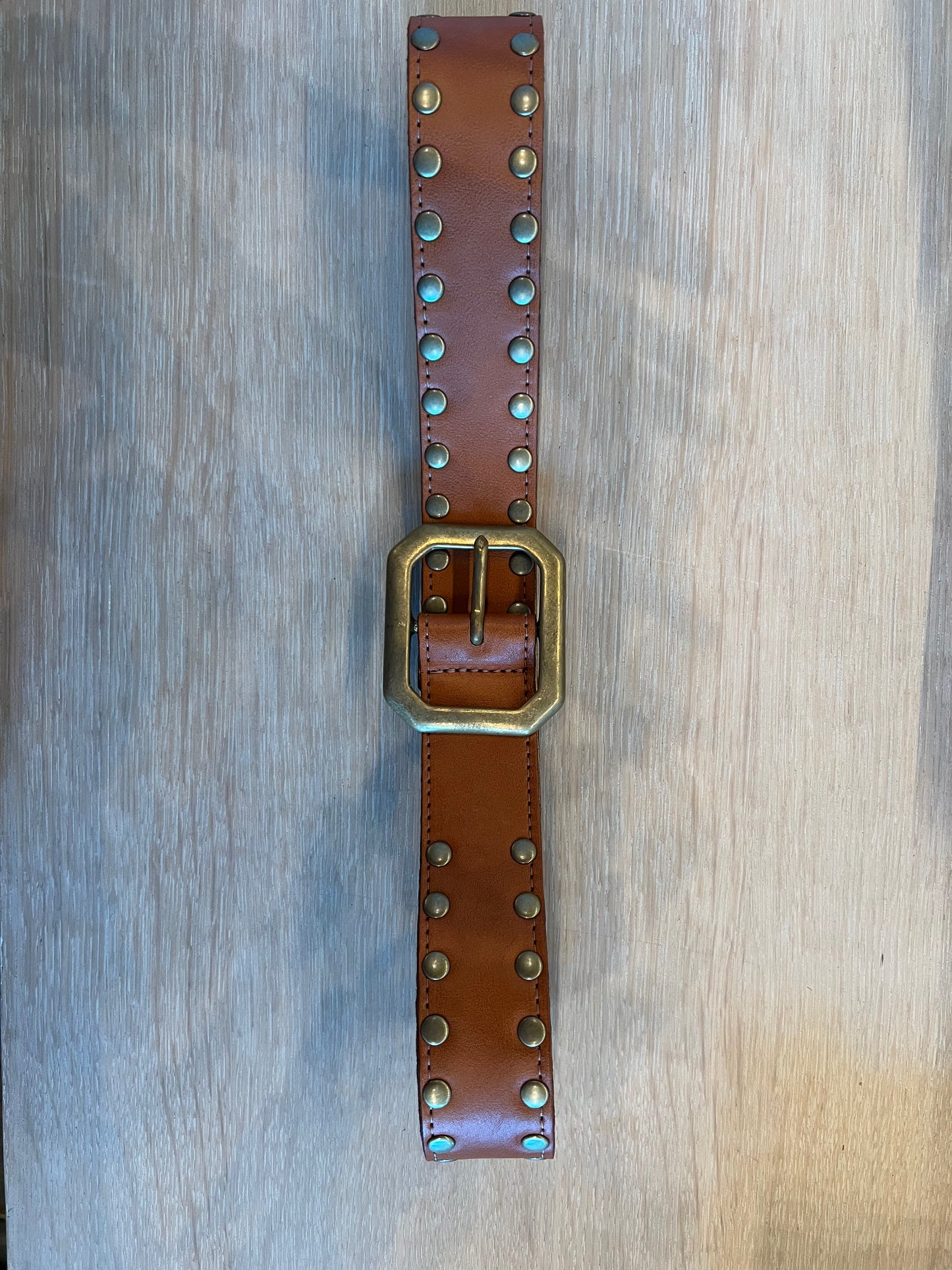 Squared Off Buckle Belt