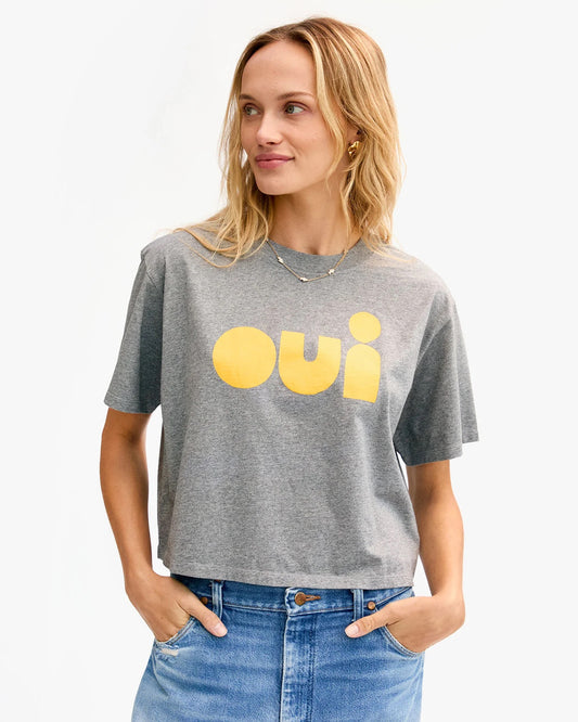 Le Carre Tee with Oui