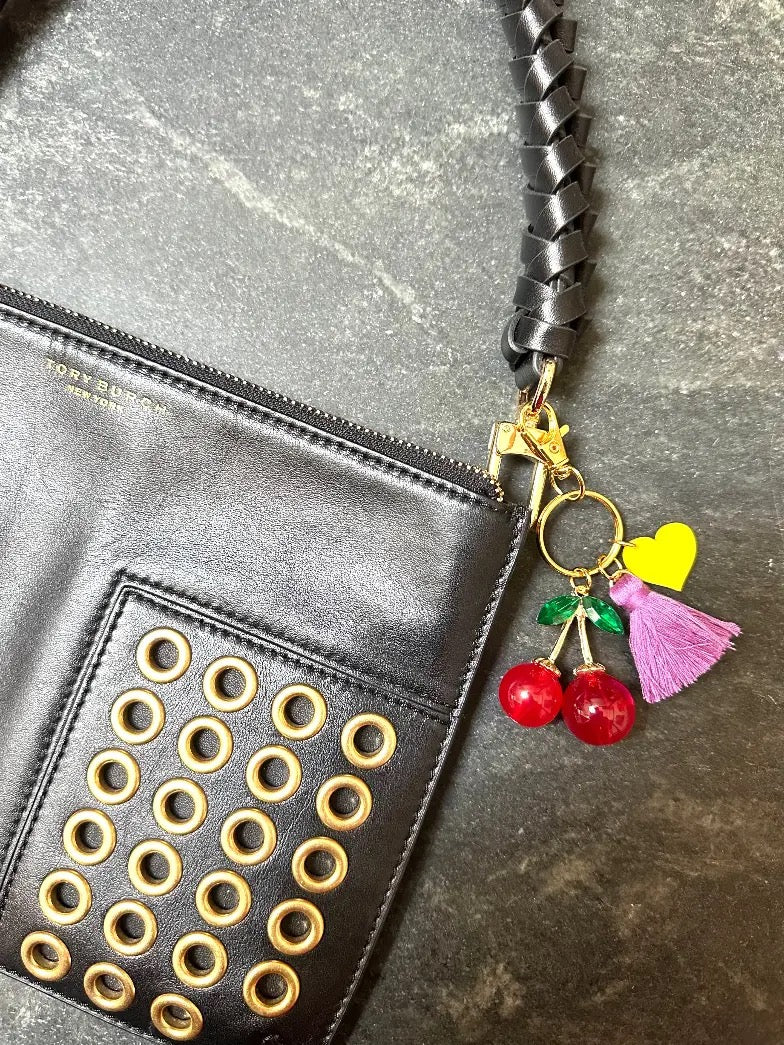 Cherry Key/Bag Charm