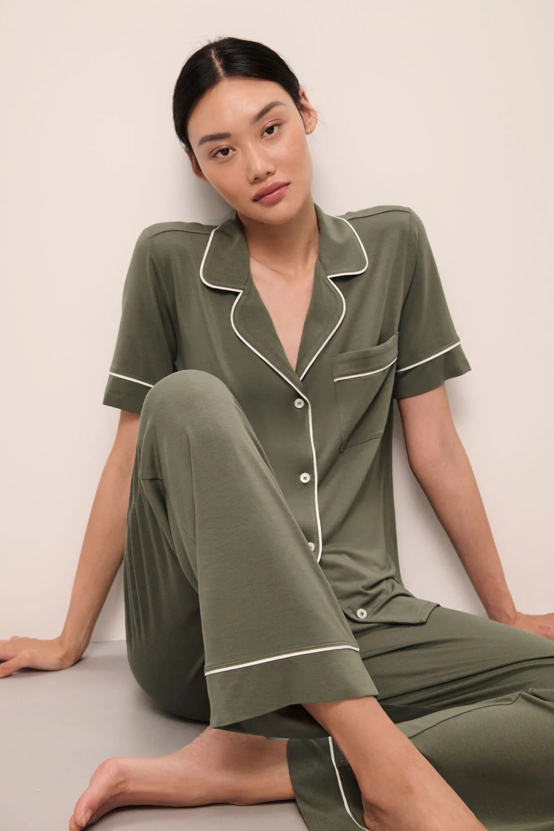 Gisele Short Sleeve Pant PJ Set