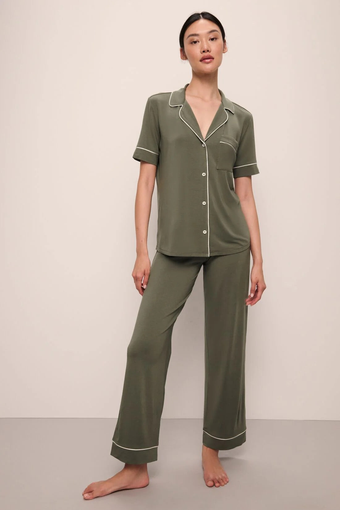 Gisele Short Sleeve Pant PJ Set