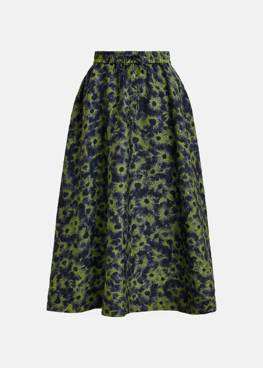 Isebel Elasticized Midi Skirt