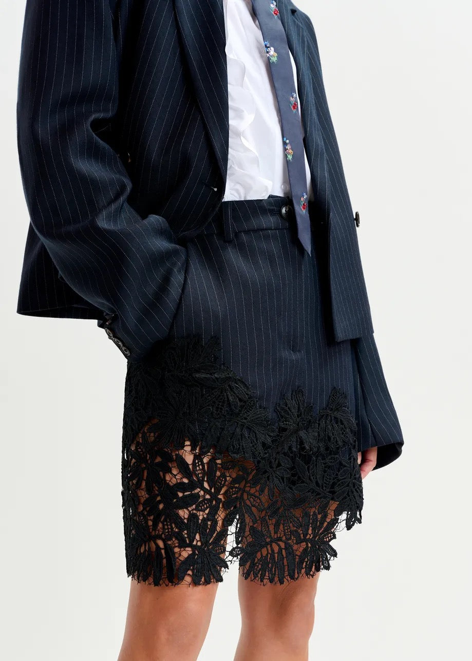 Interior Crochet Mini Skirt