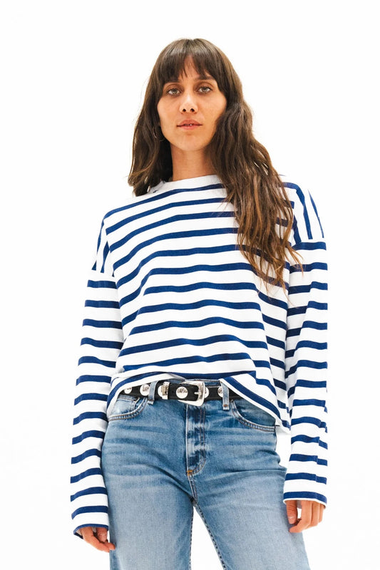 Cropped LS Tee
