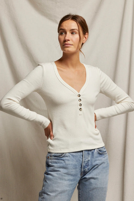 Evangeline Sweater Rib LS