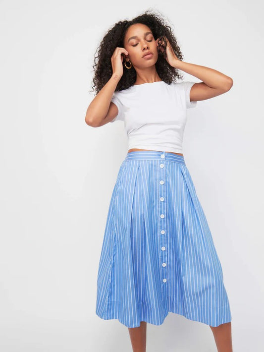 Idra Deep Pleat Skirt