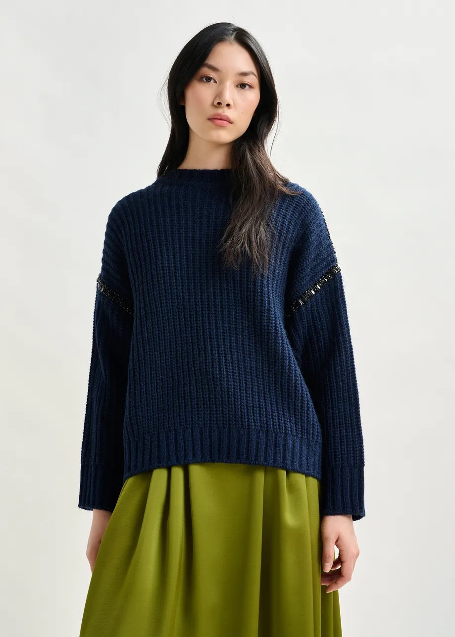 Lindsay Embellished Pullover