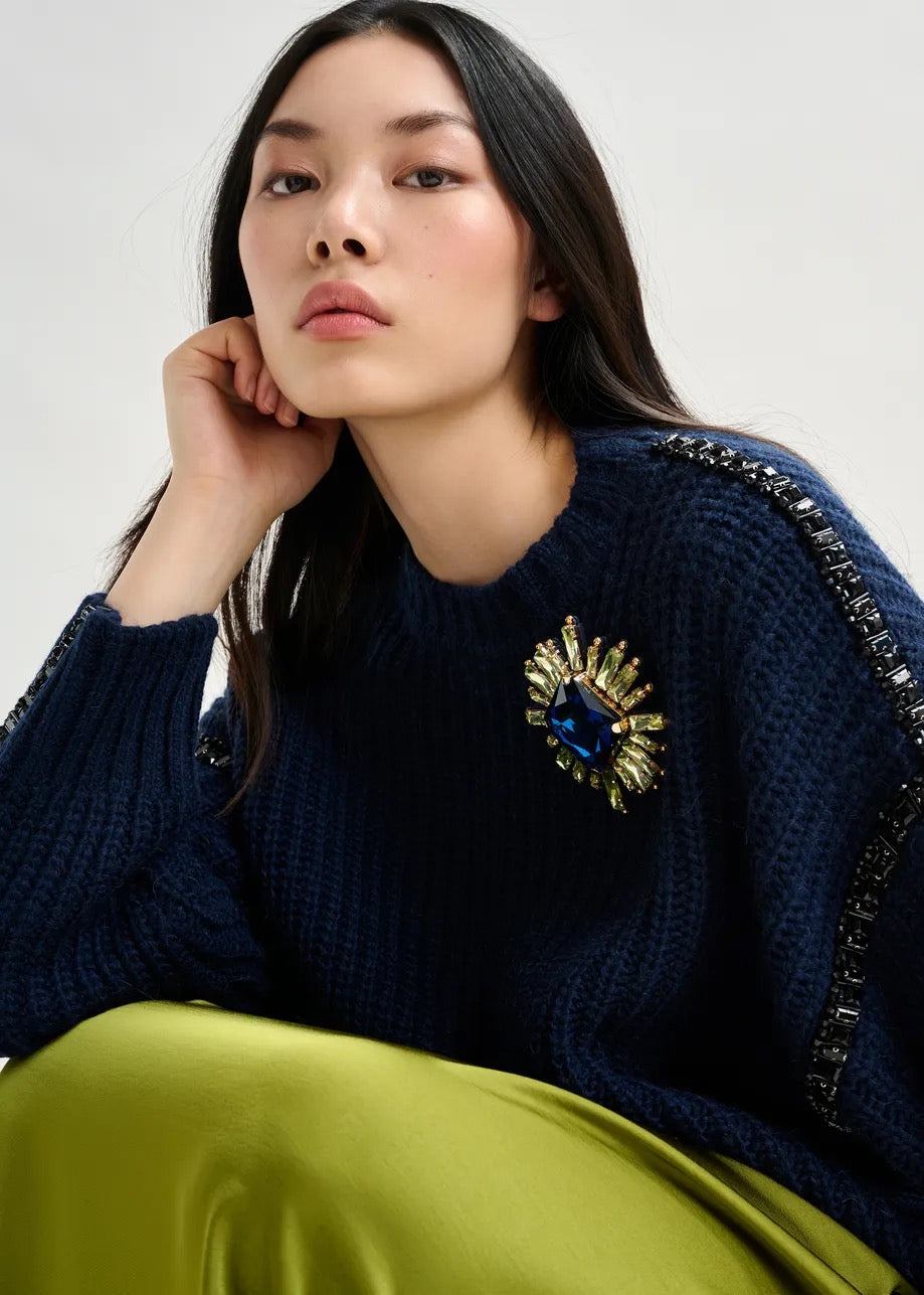 Lindsay Embellished Pullover