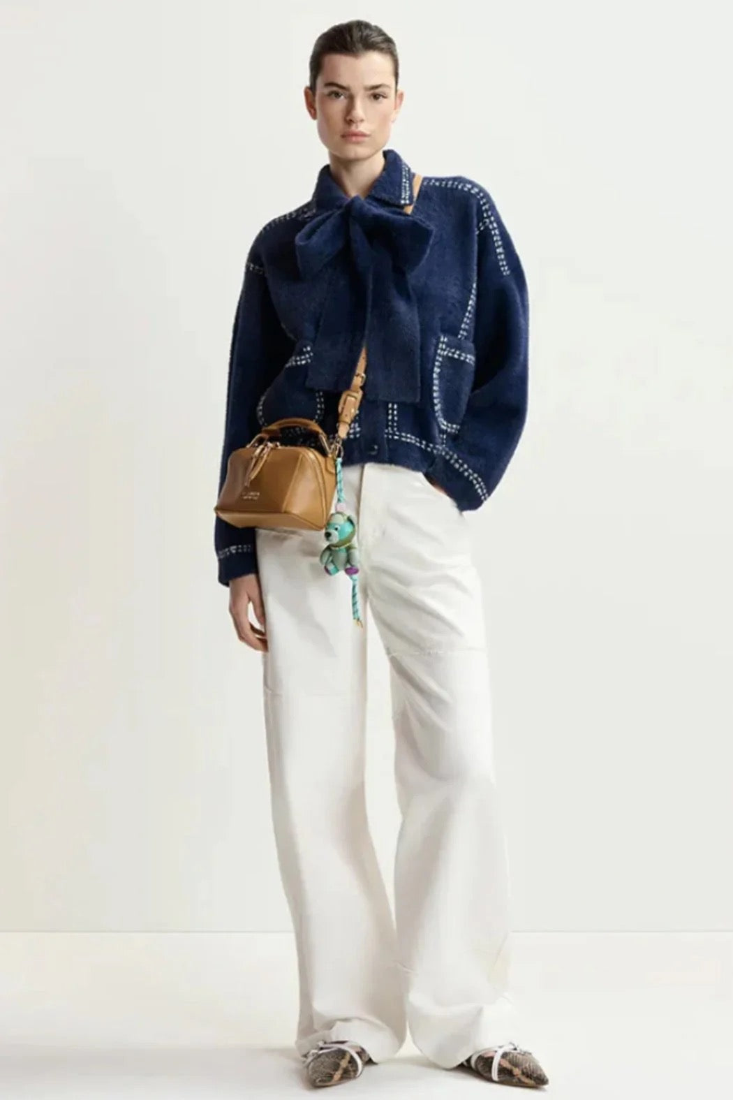 Ihoops Cardigan with Bow
