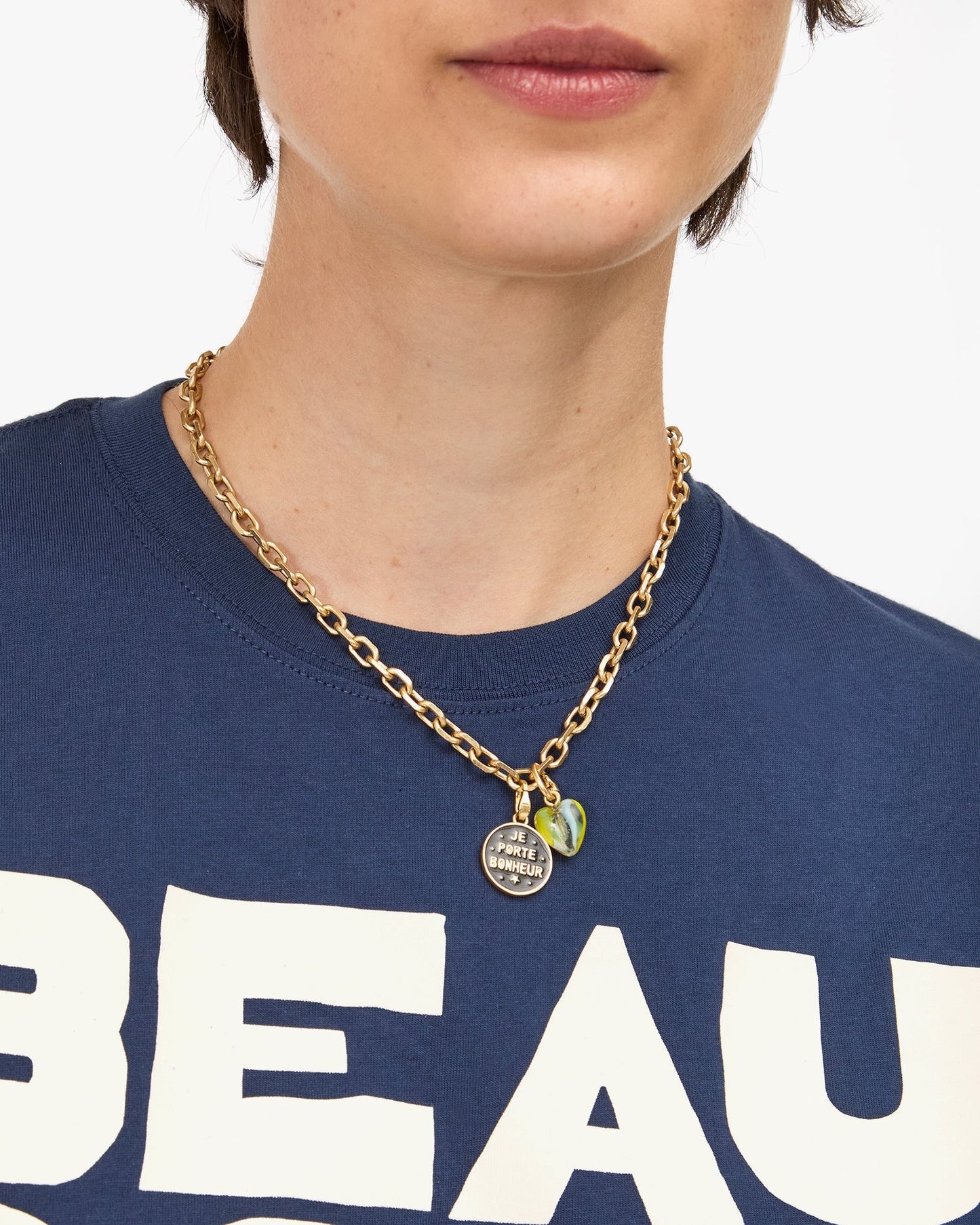 Bonheur Coin Charm