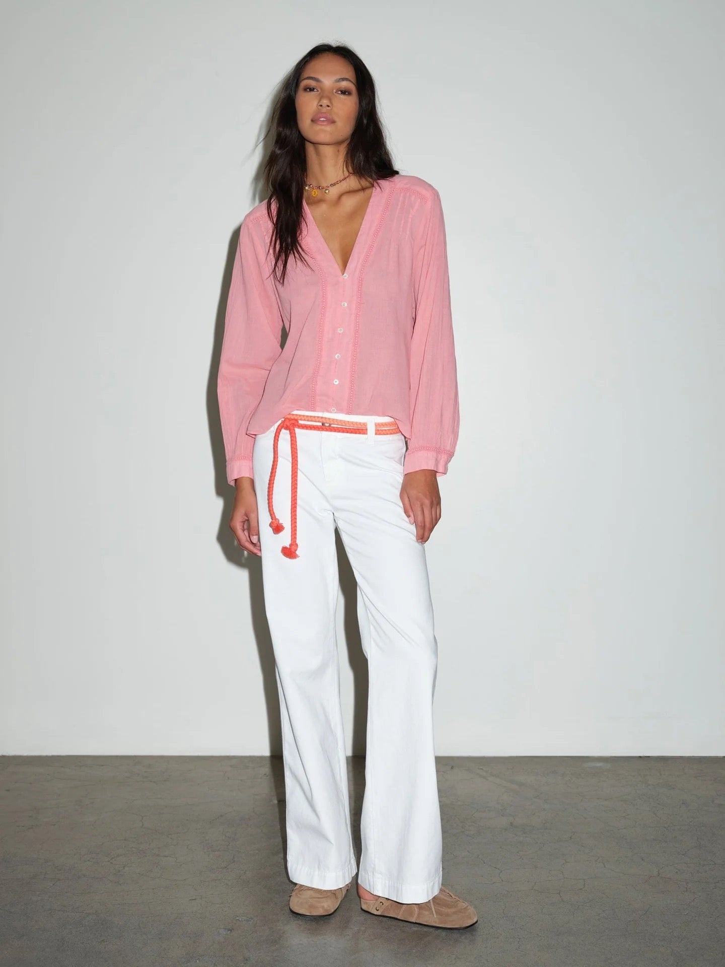 Havana Belt - Orange Flame