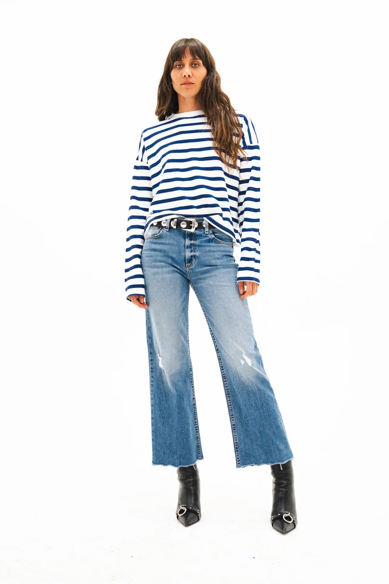 Crop Wide Leg Jean
