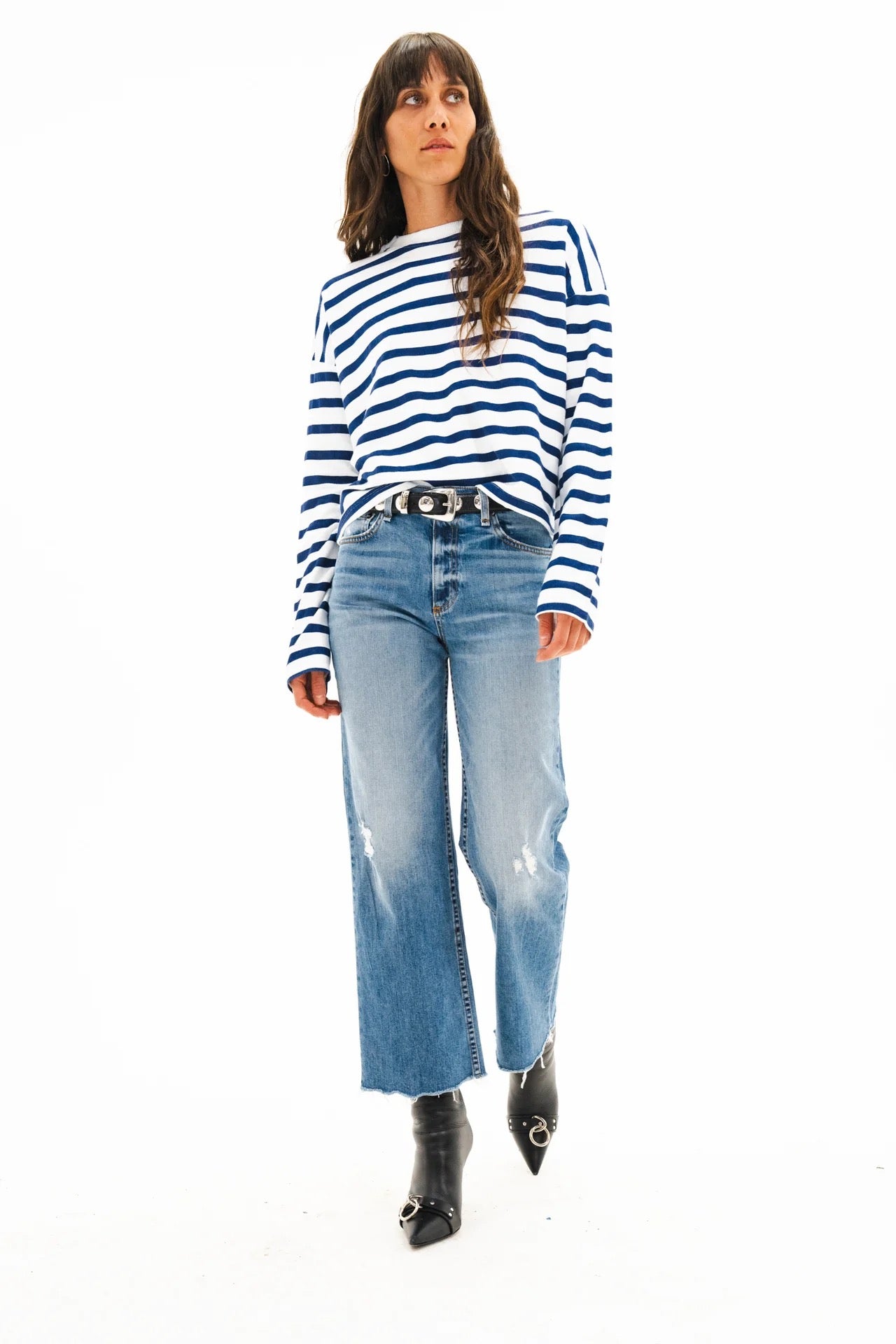 Crop Wide Leg Jean