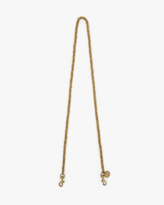 Italian Brass Chain Crossbody Strap