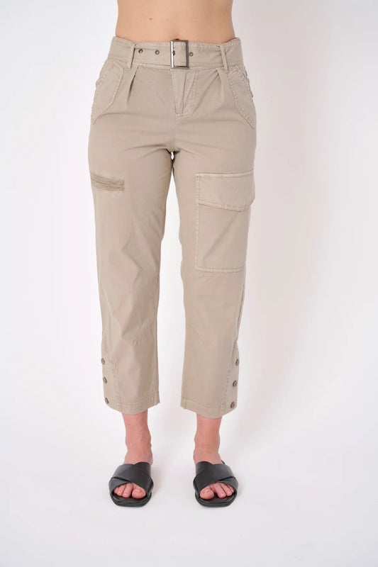 Ikos Button Hem Pant