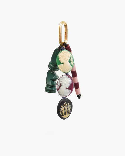 Cameo Bag Charm