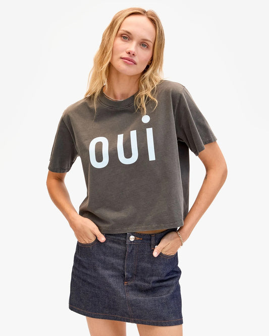 Le Carre Tee with Oui
