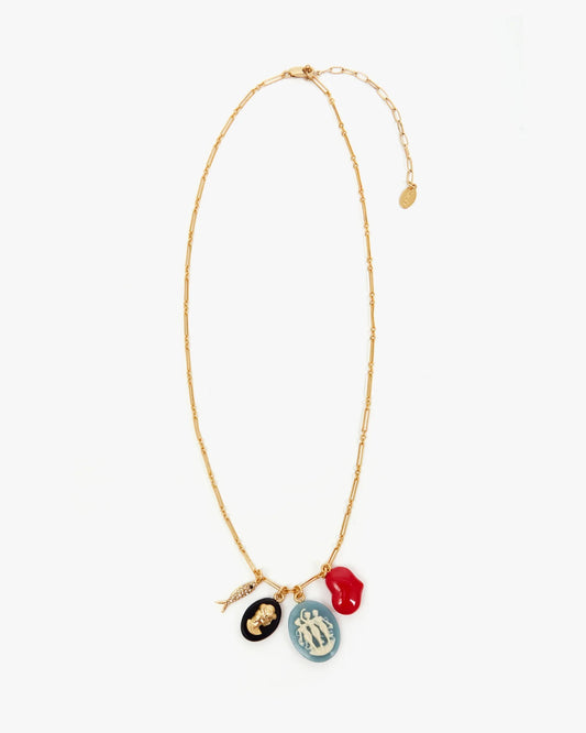 Cameo Charm Necklace