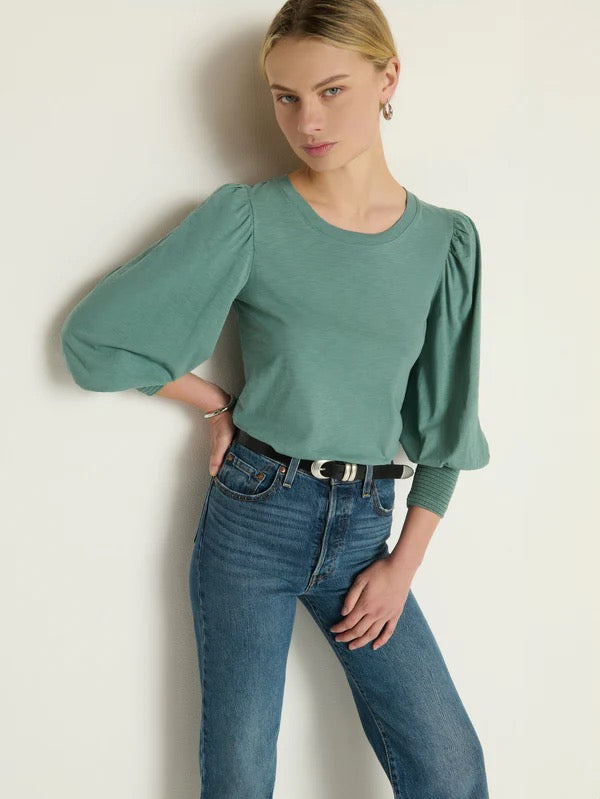 Loren Smocked Tee