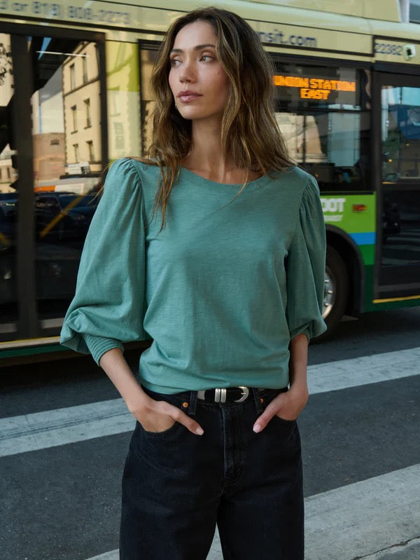 Loren Smocked Tee