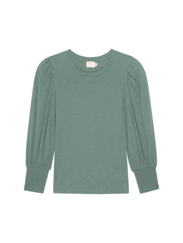 Loren Smocked Tee