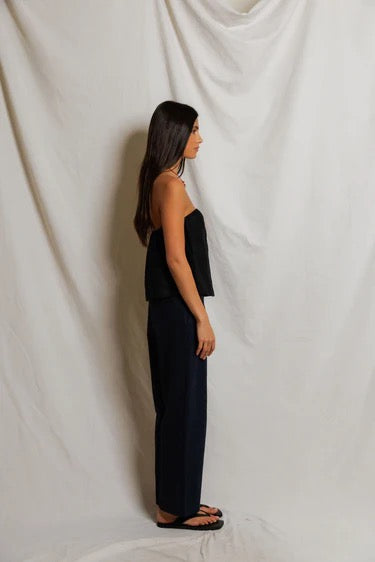 Gianna Linen Tube Top
