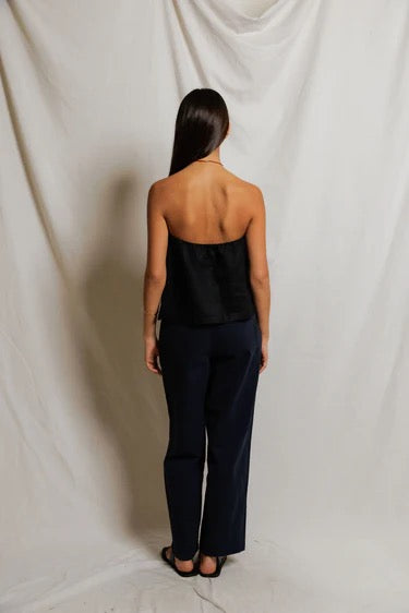 Gianna Linen Tube Top
