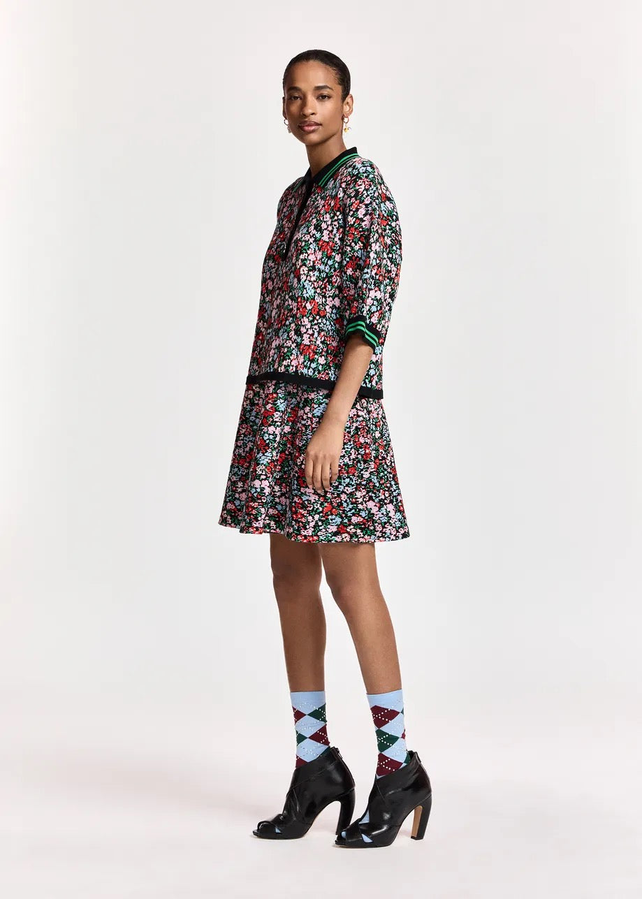 Konnie Knitted Jacquard Skirt
