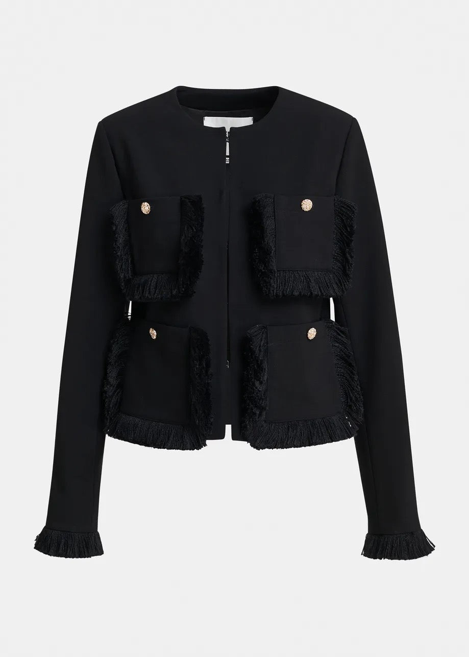 Kinetic Fringed Jacket