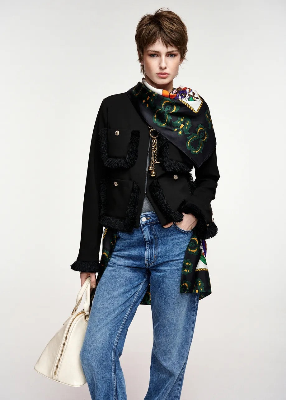 Kinetic Fringed Jacket
