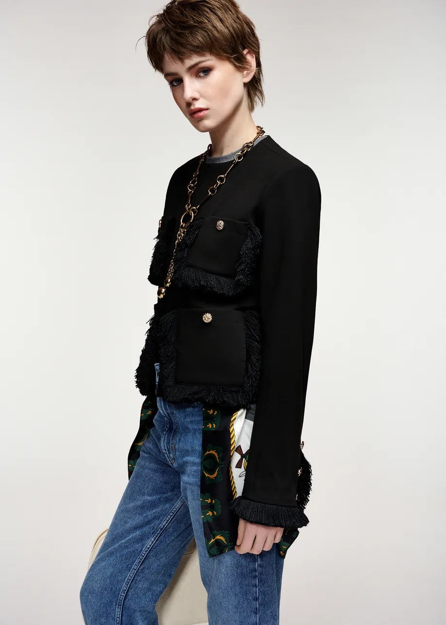 Kinetic Fringed Jacket